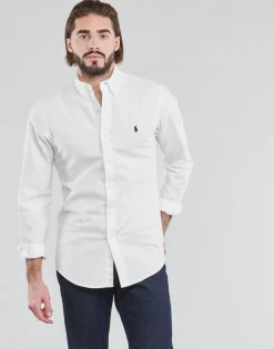 CHEMISE AJUSTEE SLIM FIT EN OXFORD LEGER
