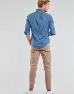 CHEMISE COUPE DROITE EN DENIM