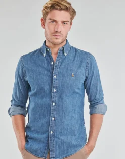 CHEMISE COUPE DROITE EN DENIM