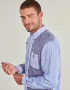 CHEMISE COUPE DROITE EN LIN