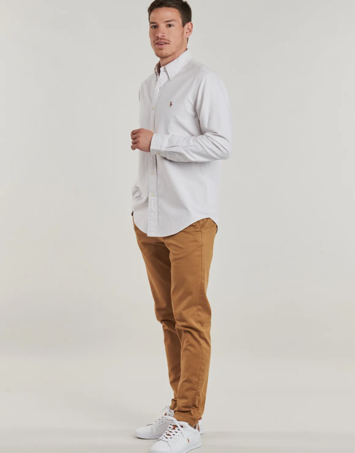 CHEMISE COUPE DROITE EN OXFORD
