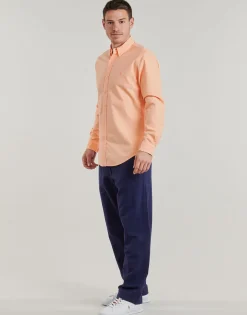 CHEMISE DROITE CUSTOM EN OXFORD LEGER TEINTURE MINERALE