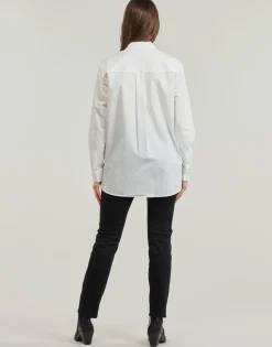 CHEMISE ML STRAIGHT COTTON