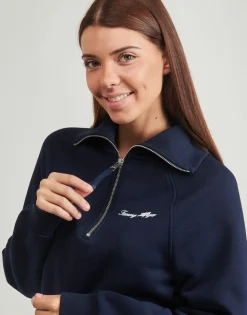 CLASSIC SCRIPT FLEECE HALF-ZIP