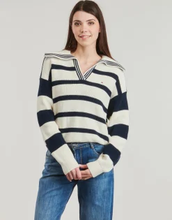 CO CARDI STITCH OPEN POLO SWT LS