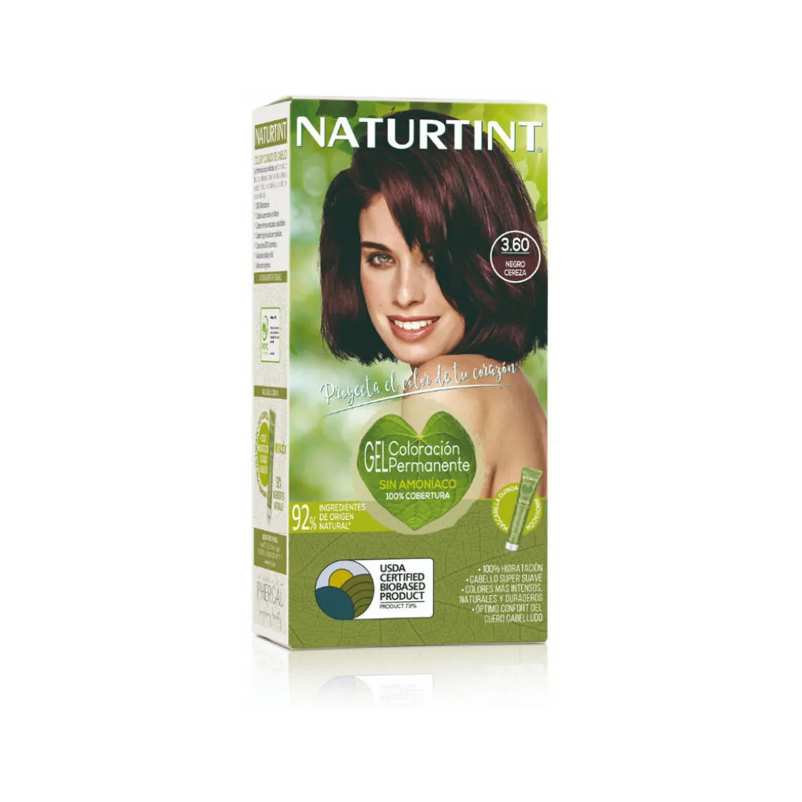 Colorant Sans Ammoniaque N° 3.60 - Noir Cerise