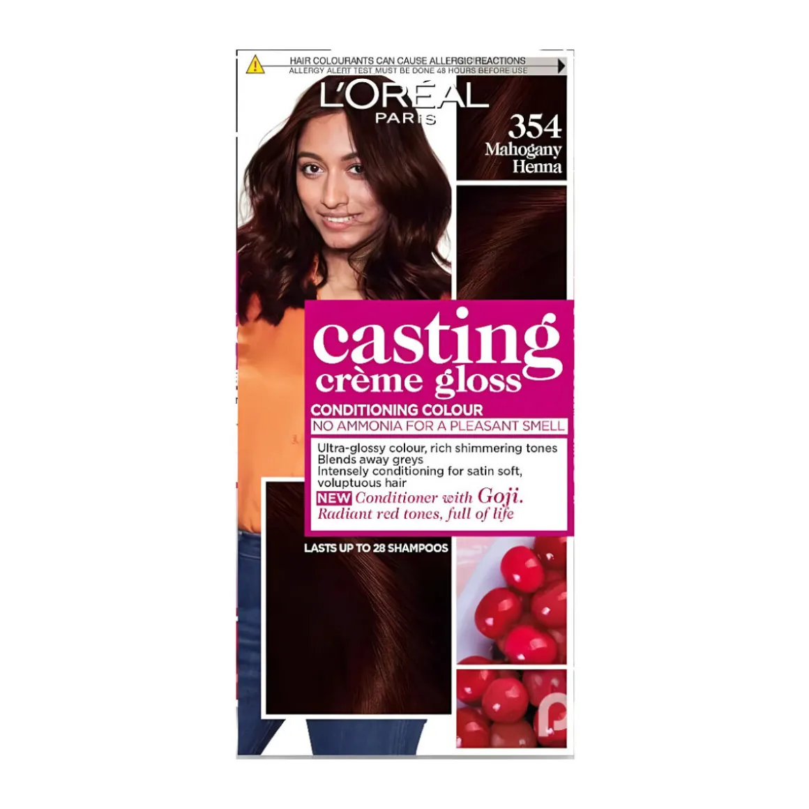 Coloration Casting Crème Gloss - 354 Mahagony Henna