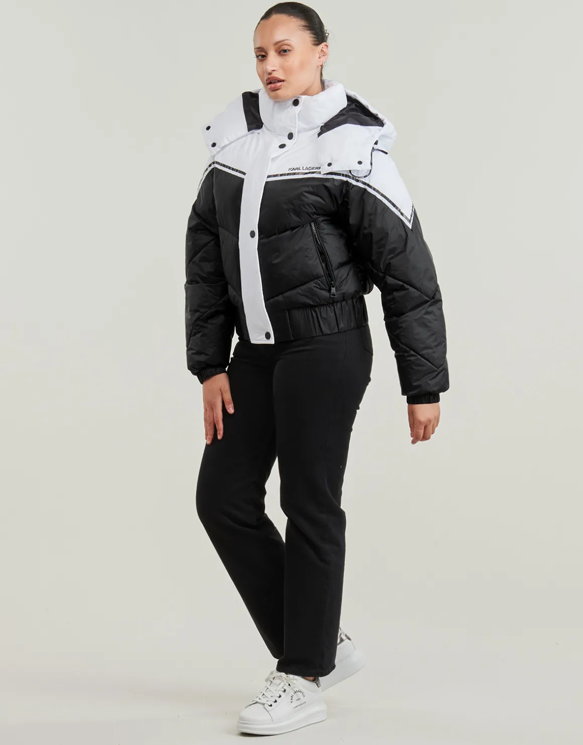 COLORBLOCK PADDED JACKET