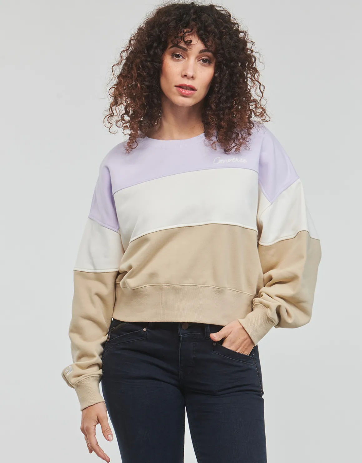 COLOR-BLOCKED CHAIN STITCH