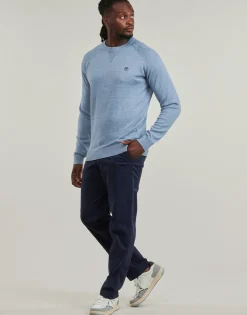 Cotton Raglan Sleeve CrewNeck Sweater