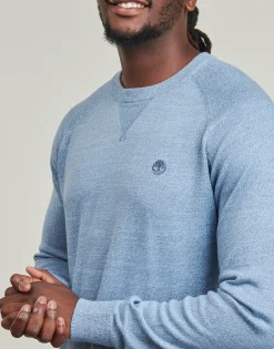 Cotton Raglan Sleeve CrewNeck Sweater
