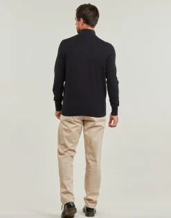 Cotton YD 1/4 Zip Sweater