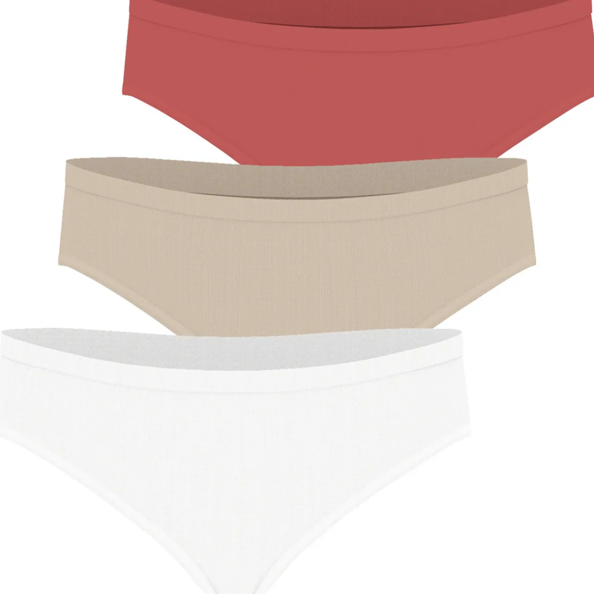 Culottes, lot de 3, ECOPACK BASIC