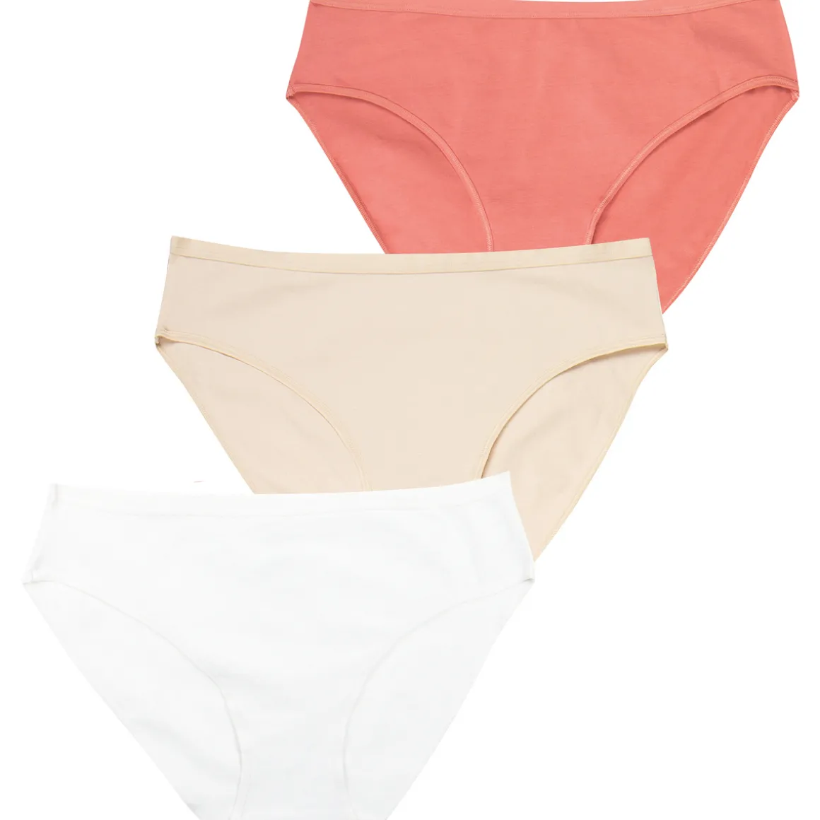 Culottes, lot de 3, ECOPACK BASIC