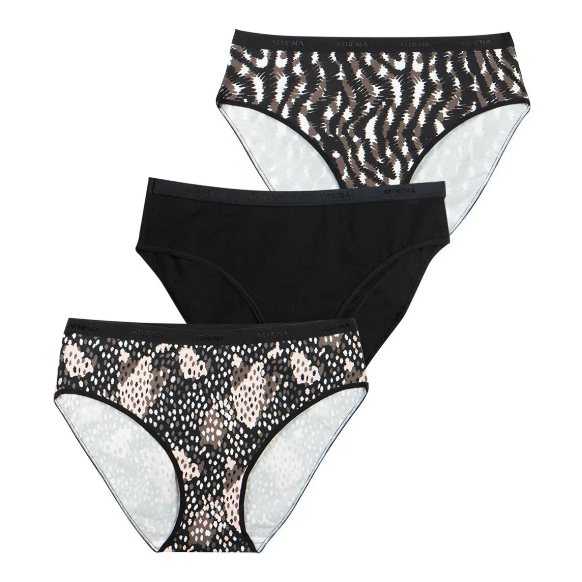 Culottes, lot de 3, ECOPACK MODE