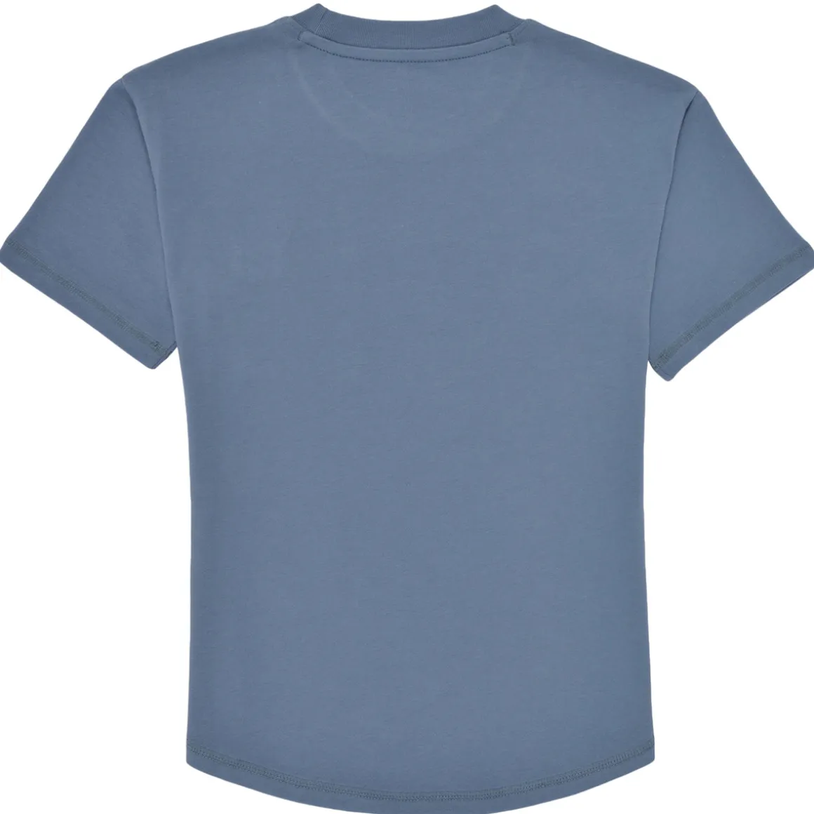 CURVED HEM POCKET TEE