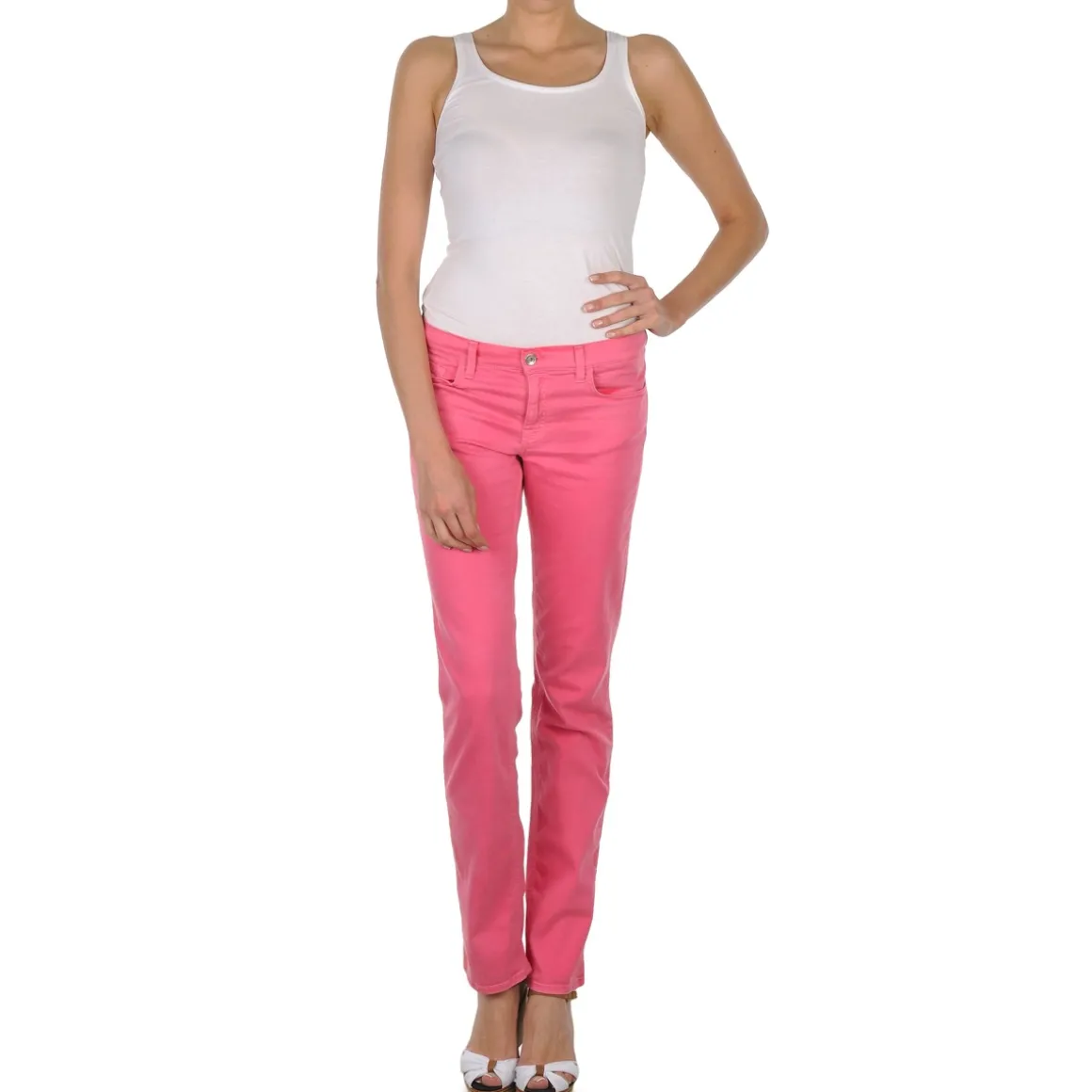 DANA SPRAY COLORED DENIM PANTS