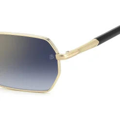 DB 1174/S Lunettes de soleil, Or/Bleu, 55 mm