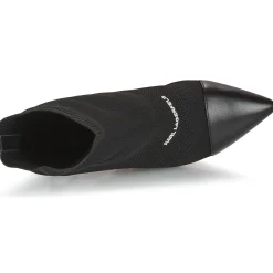 DEBUT MIX KNIT ANKLE BOOT