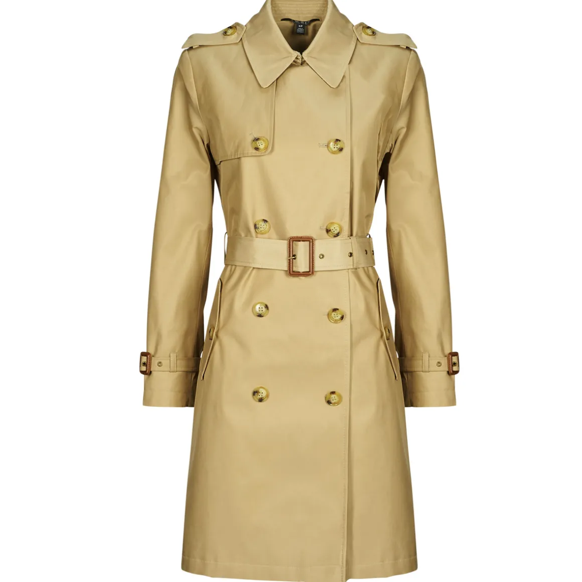 DOUBLE BELT LINED COAT