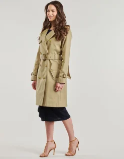 DOUBLE BELT LINED COAT