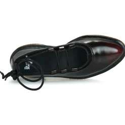 Elphie II Lace Up Cherry Red Arcadia