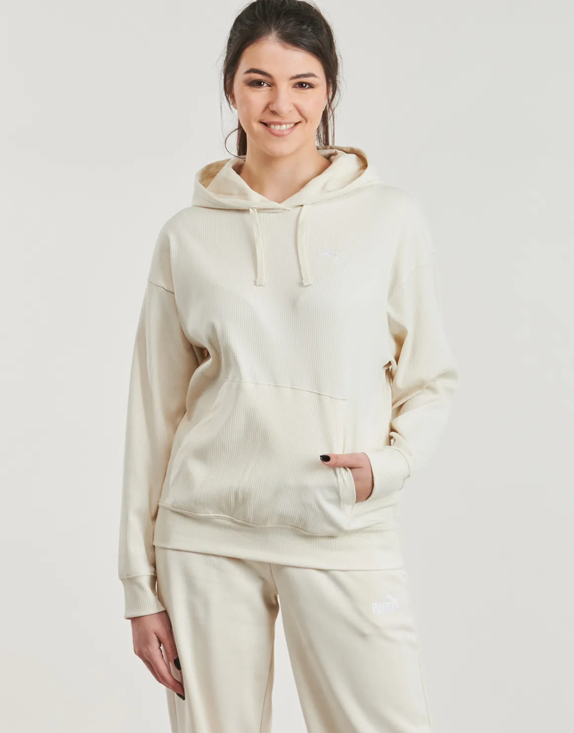 ESS ELEVATED RIB HOODIE