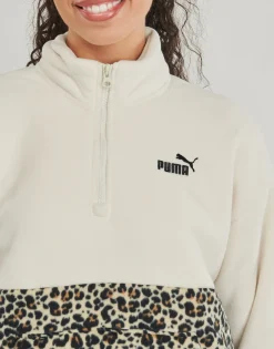 ESS GRAPHIC Animal Relaxed Half-Zip Crew