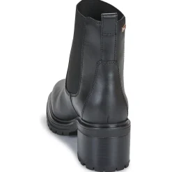 FLAG MID HEEL LEATHER CHELSEA