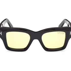 FT1154 ILIAS Lunettes de soleil, Noir/Marron, 50 mm