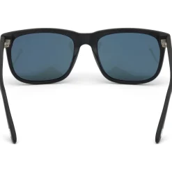 FT0775 STEPHENSON Lunettes de soleil, Noir/Vert, 56 mm