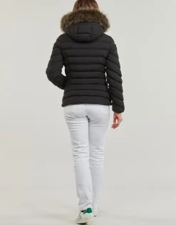 FUJI HOODED FAUSSE FOURRURE