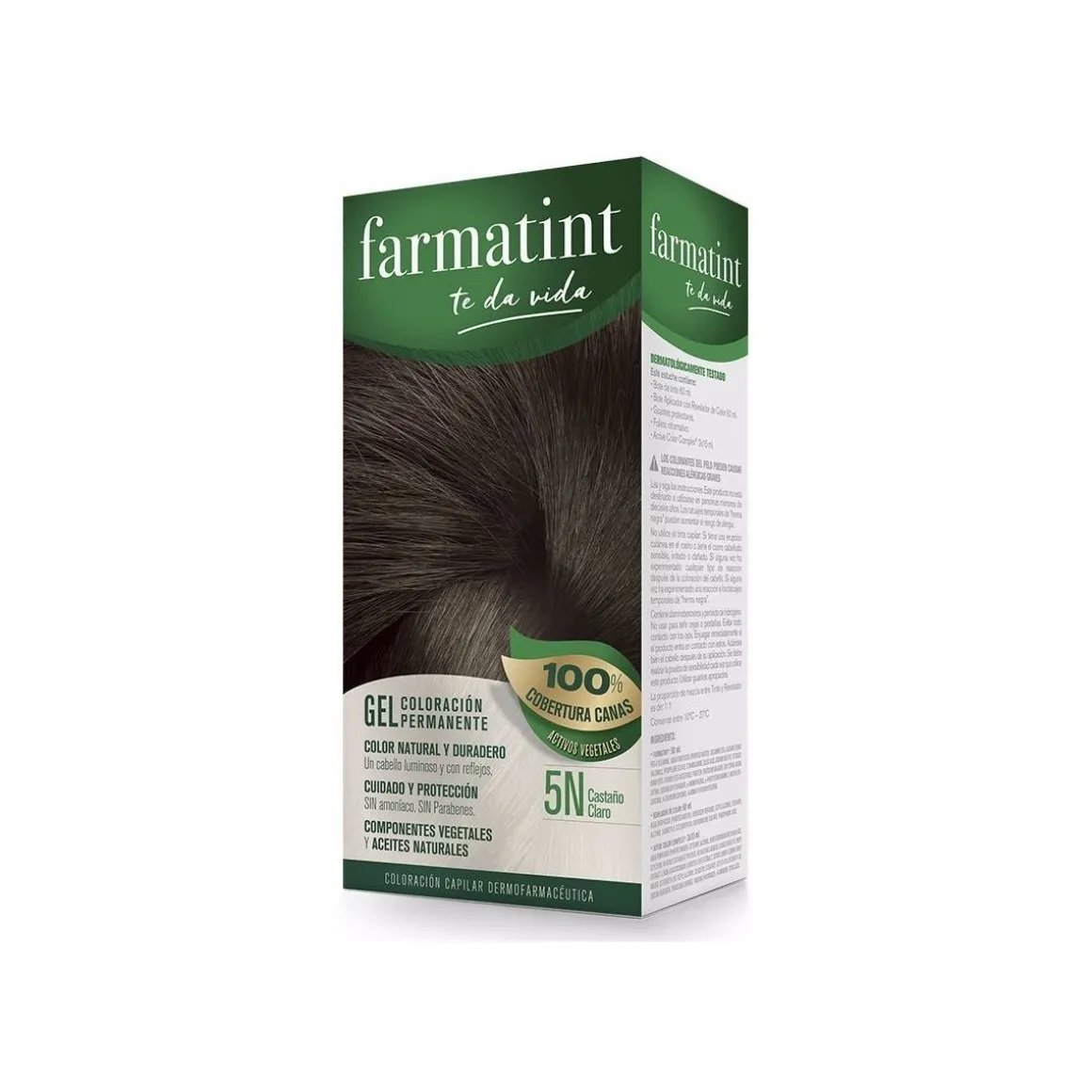 Gel Coloration Permanente 5n-marron Clair