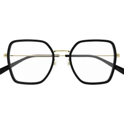 GG1850O Cadres Optiques, Noir/Transparent, 51 mm
