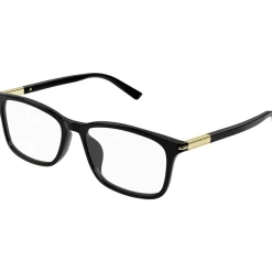 GG1900OA Cadres Optiques, Noir/Transparent, 56 mm