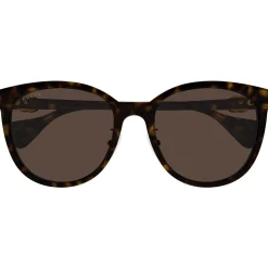 GG1180SK Lunettes de soleil, Havana/Marron, 56 mm