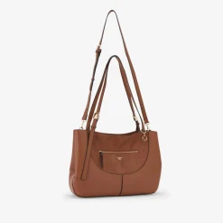 Grand sac shopper cognac Raven