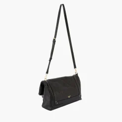 Grand sac shopper noir Pasqua