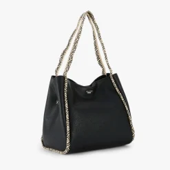 Grand sac shopper noir Pema