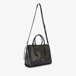 Grand sac shopper noir Romane