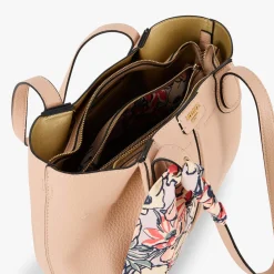 Grand sac shopper nude Priska