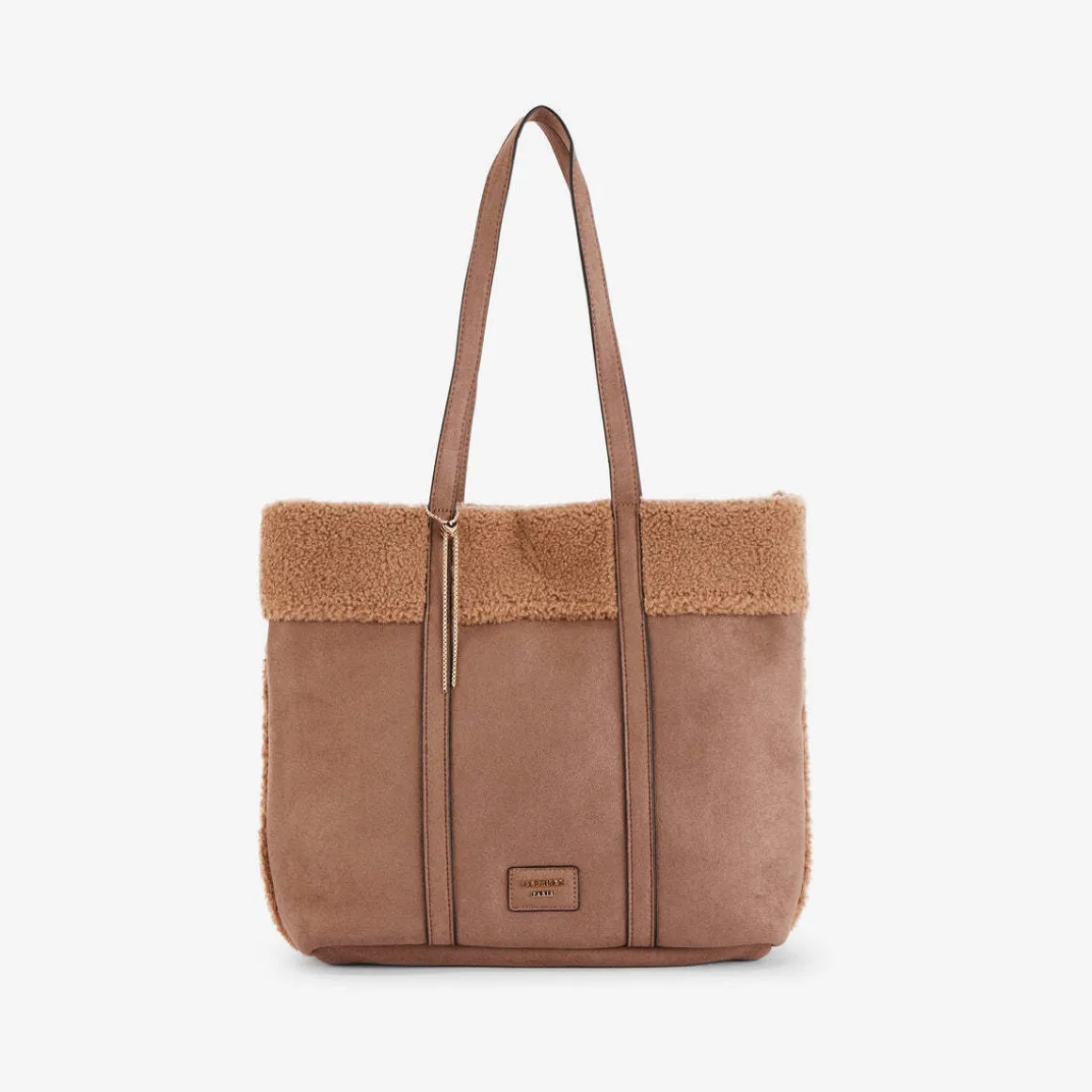 Grand sac shopper taupe Reyana