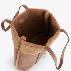 Grand sac shopper taupe Reyana