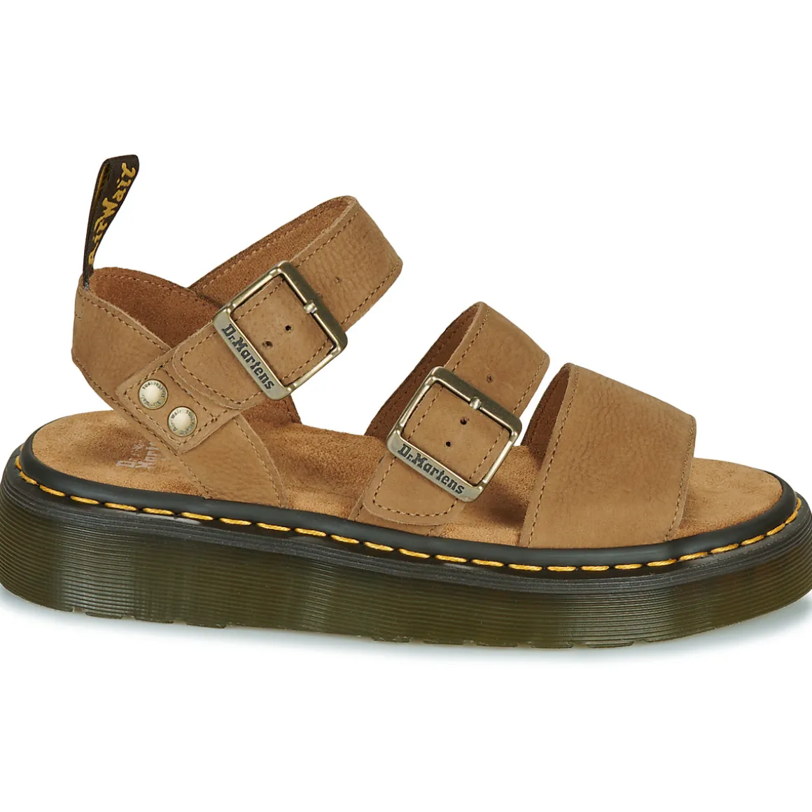 Gryphon Quad Savannah Tan Thumbled Nubuck
