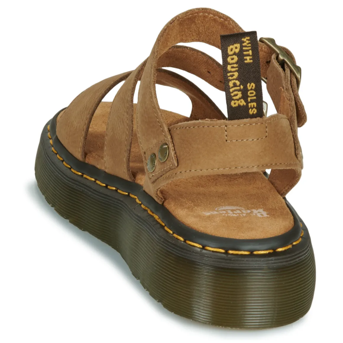 Gryphon Quad Savannah Tan Thumbled Nubuck