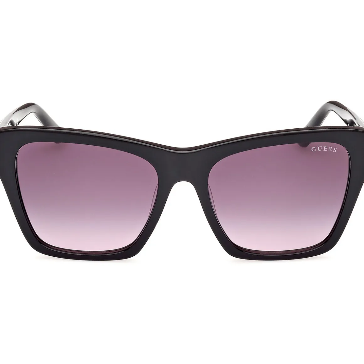 GU00113 Lunettes de soleil, Noir/Fumée, 55 mm