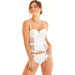 Guêpiere ivoire Pièce Montée