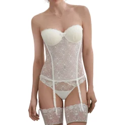 Guépière push-up Olivia mariage