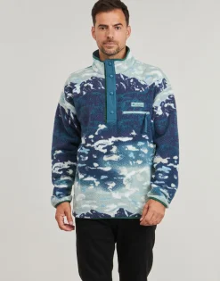 HELVETIA II PRINTED HALF SNAP FLEECE