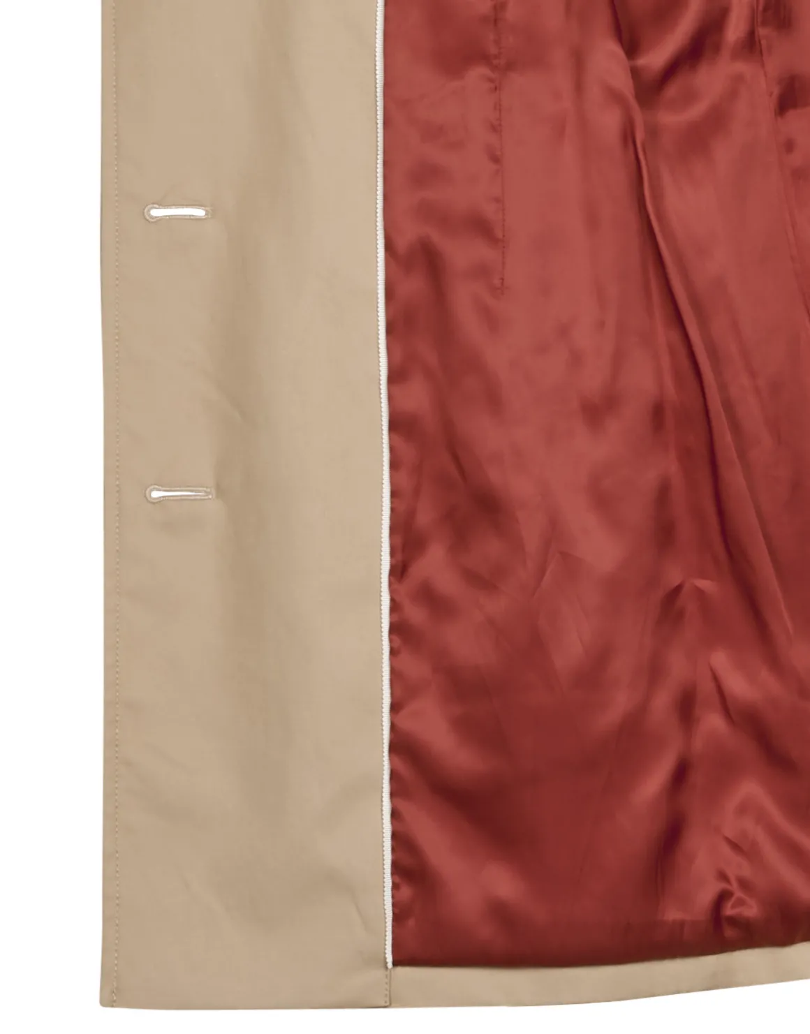 HERITAGE SINGLE BREASTED TRENCH